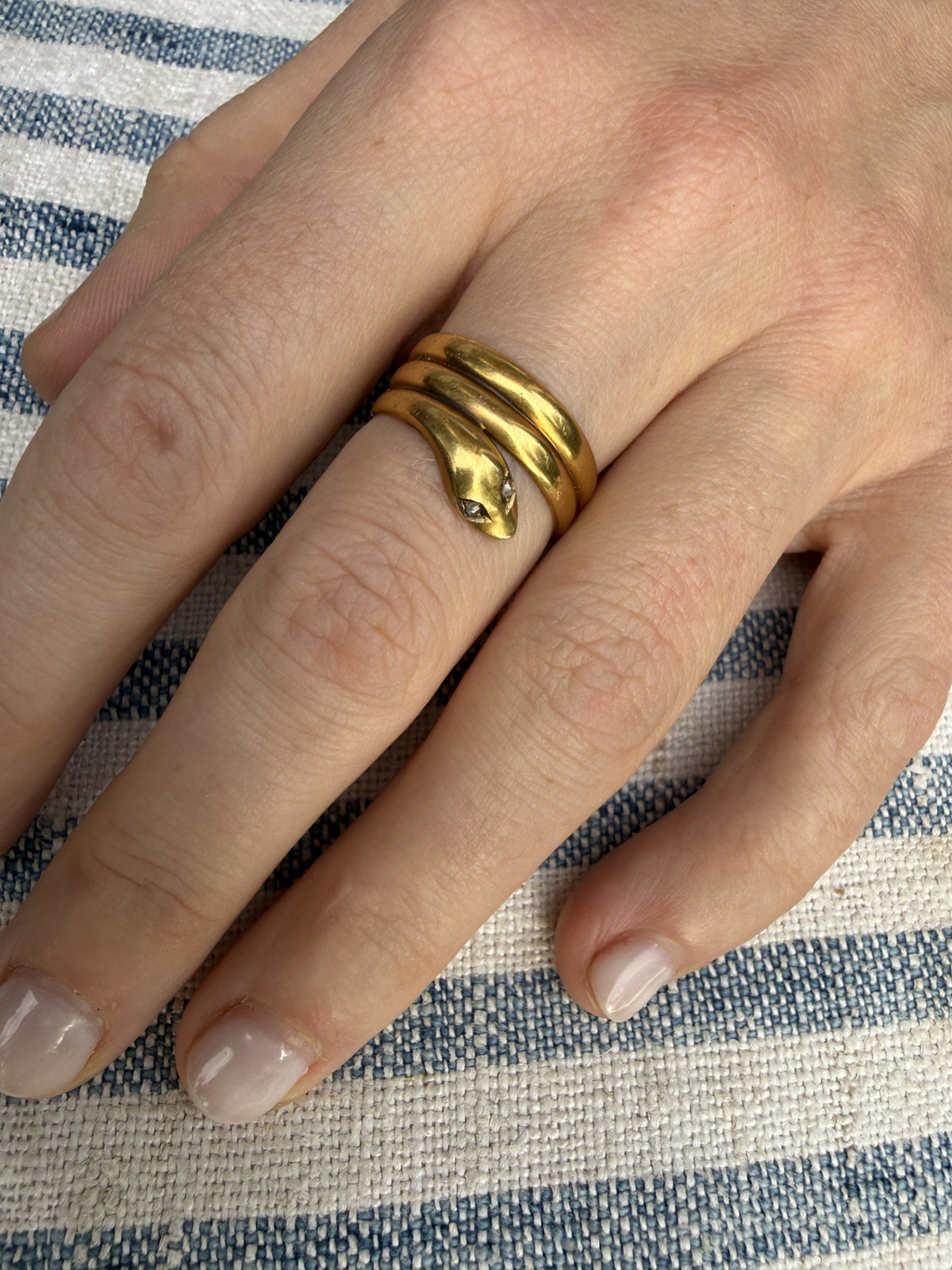 Victorian Snake Ring