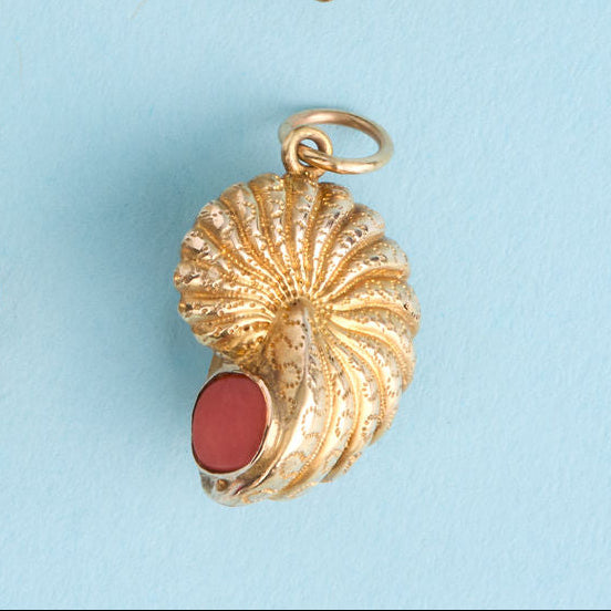 Victorian Nautilus Shell Locket