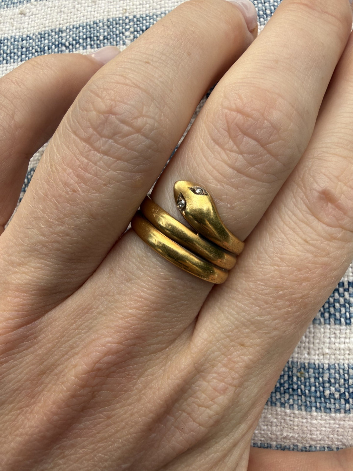 Victorian Snake Ring