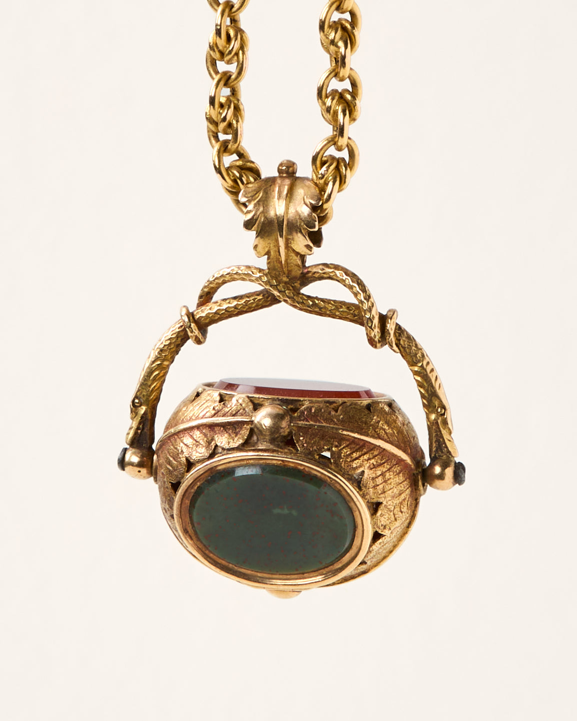 Georgian Triple Swivel Locket Fob