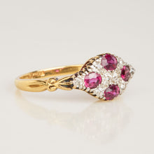 Petite Victorian Era Ruby Diamond Ring