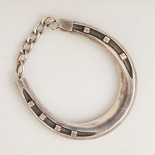 Victorian Silver Horseshoe Bracelet