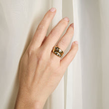 c. 1879 Old Mine Diamond Ring
