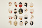 Stuart Era Portrait Miniature with Painted Mica Lenses