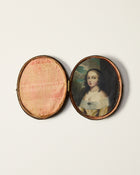Stuart Era Portrait Miniature with Painted Mica Lenses