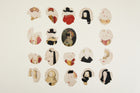 Stuart Era Portrait Miniature with Painted Mica Lenses