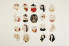 Stuart Era Portrait Miniature with Painted Mica Lenses