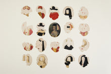 Stuart Era Portrait Miniature with Painted Mica Lenses