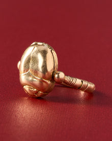 Victorian Scarab Locket Ring