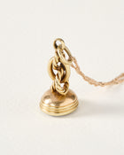 Victorian Era Owl Fob