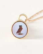 Victorian Era Owl Fob